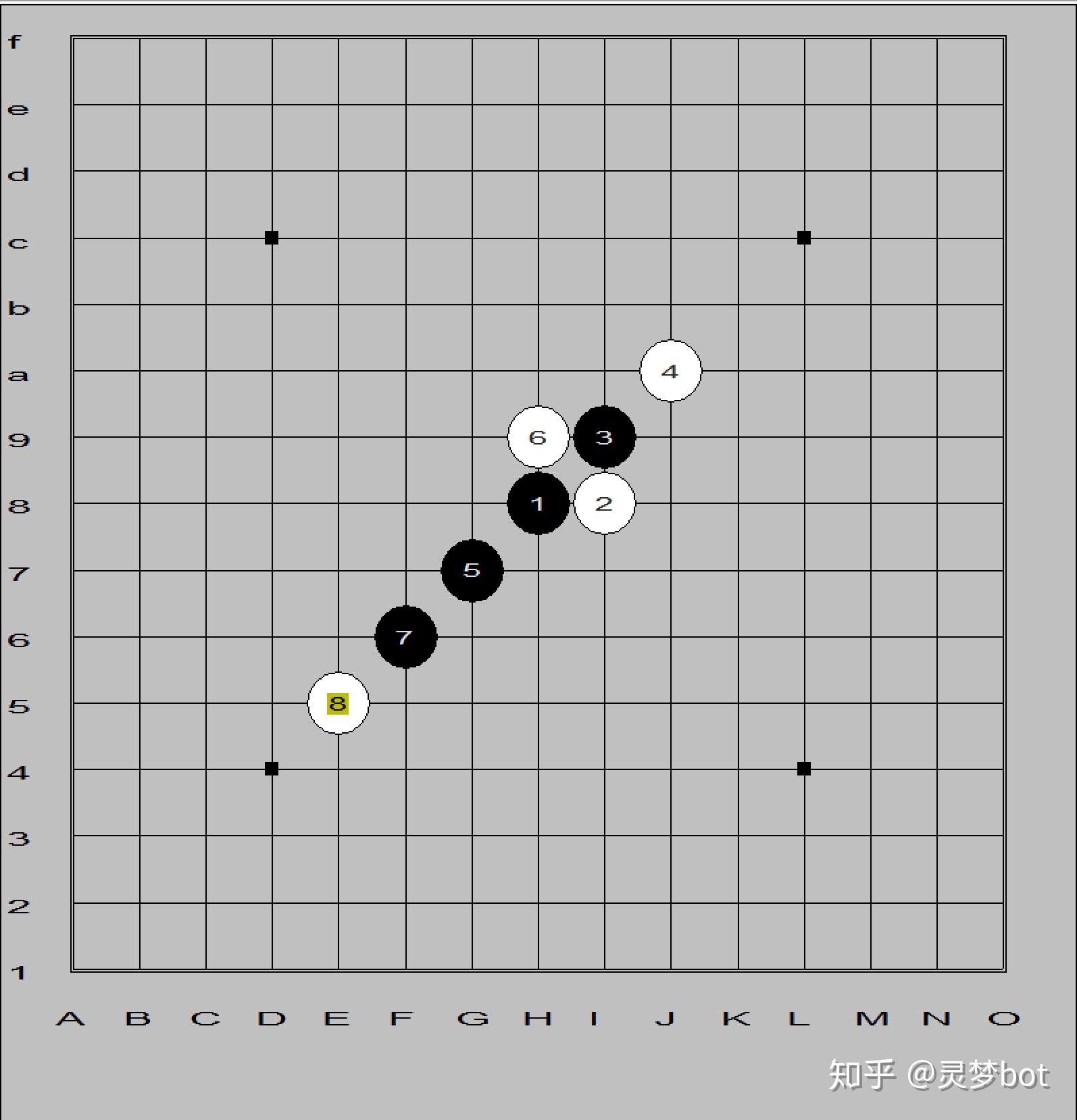 花月黑棋自掘墳墓被白棋反殺