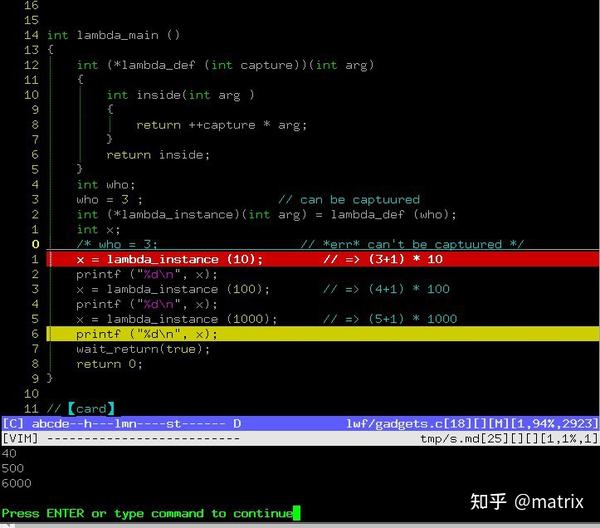  c gcc lambda 