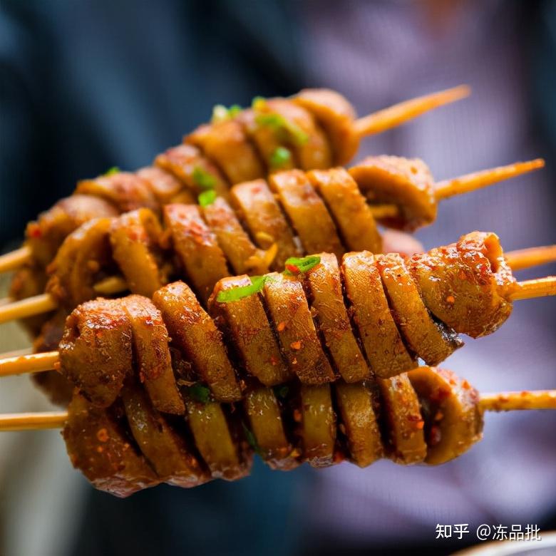 烧烤爆款烤厨鲜面筋串