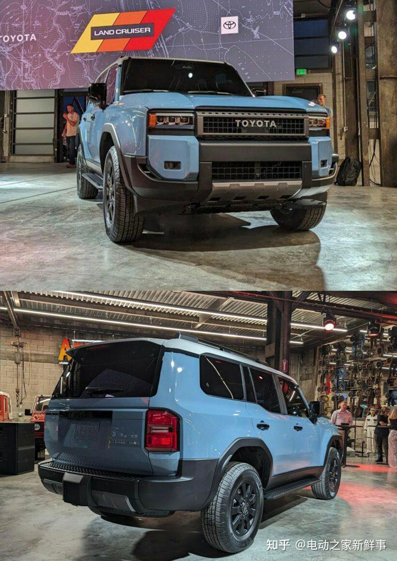 全新丰田普拉多海外亮相