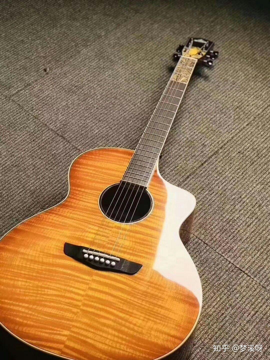 心有猛虎,细嗅蔷薇🌹 junnerco詹尼吉他-m58猛虎, 虎头/虎纹 均采用