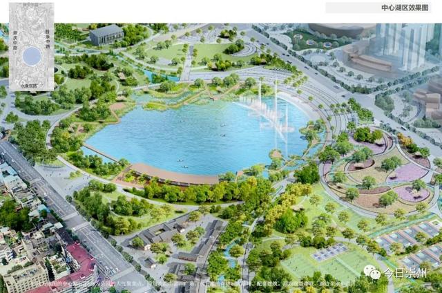 公园还处于规划建设阶段崇州四大城市公园点位布局以城区的中央公园
