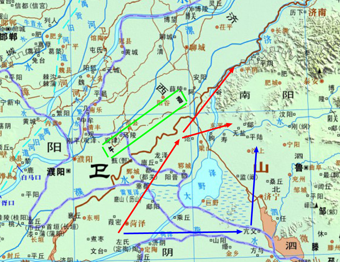 为啥齐国离鲁国和泗上诸国那么近却不灭而是距离远的楚国灭了他们呢