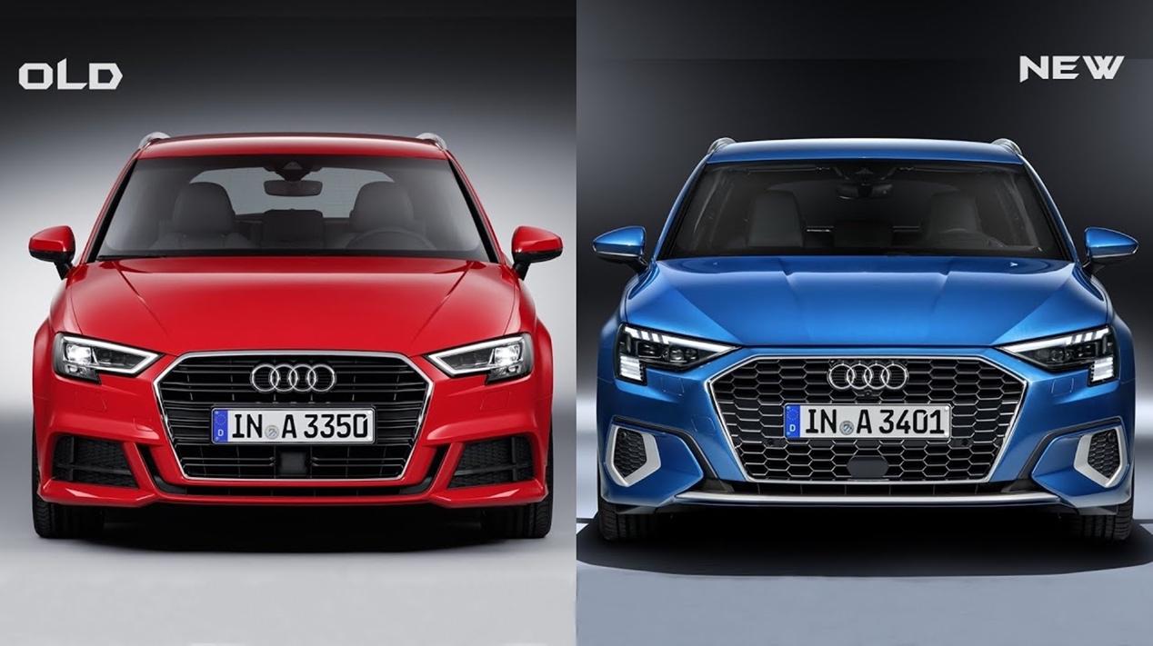 新老款pk全面对比新款现款奥迪a3变化在看得见的地方