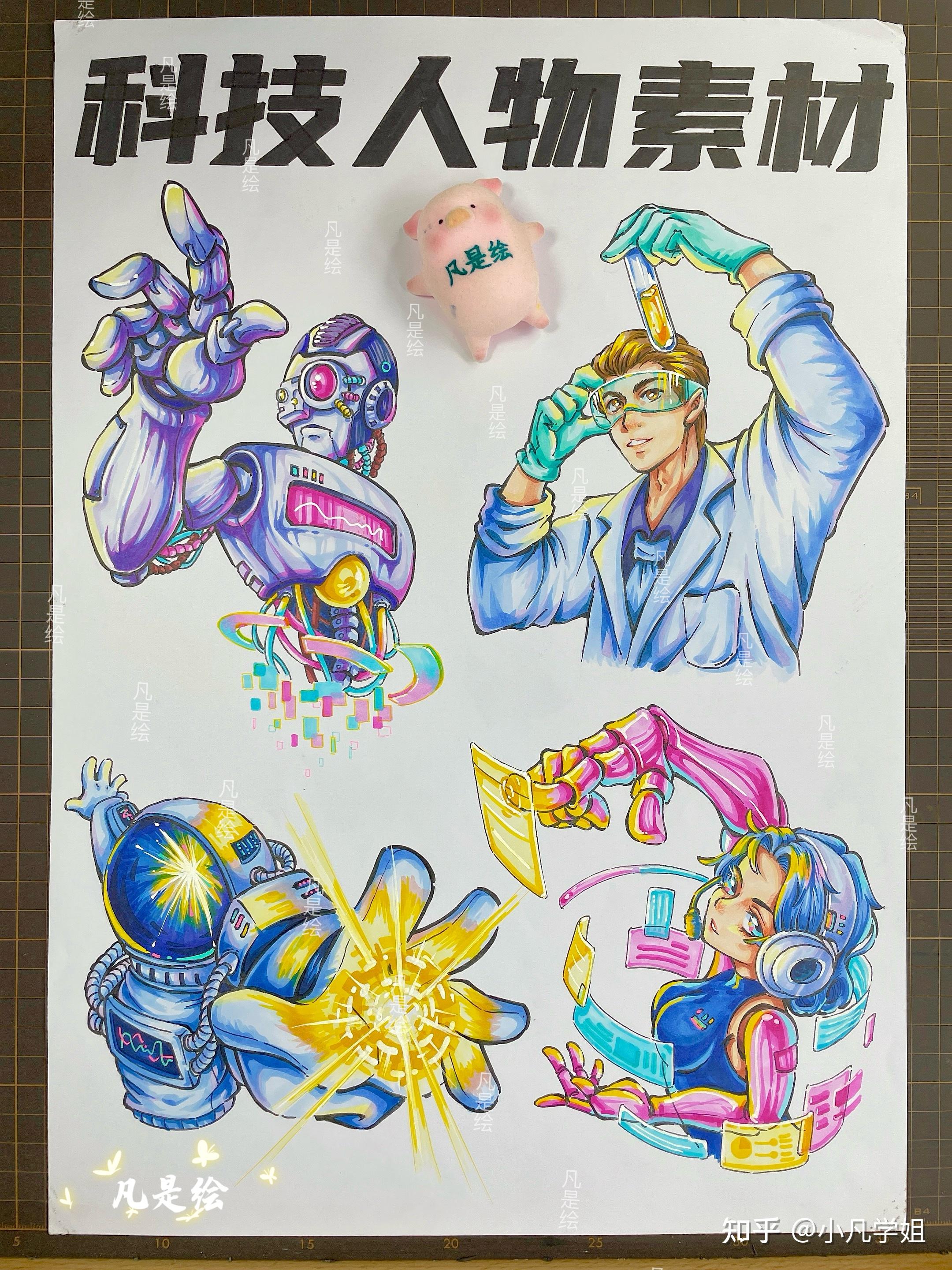 视觉传达考研手绘