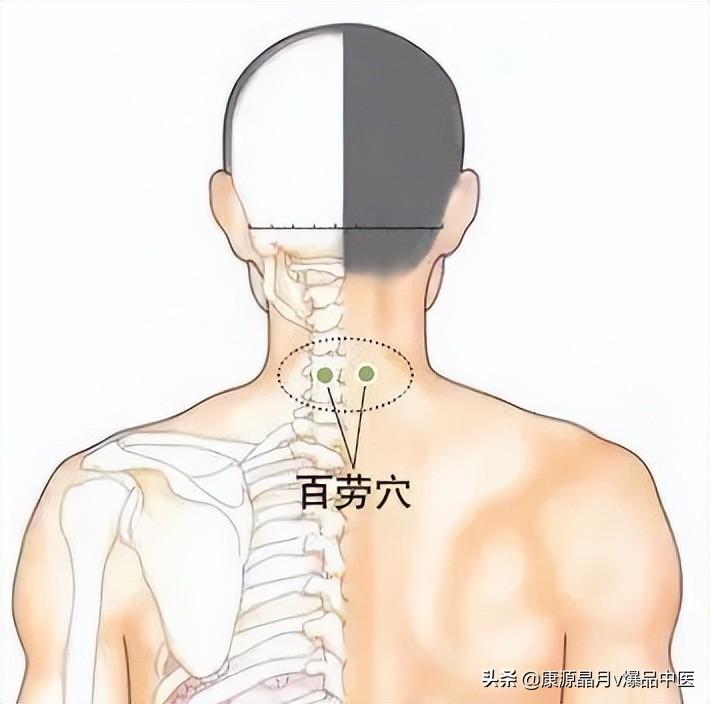 百劳穴┊咳嗽哮喘百老止