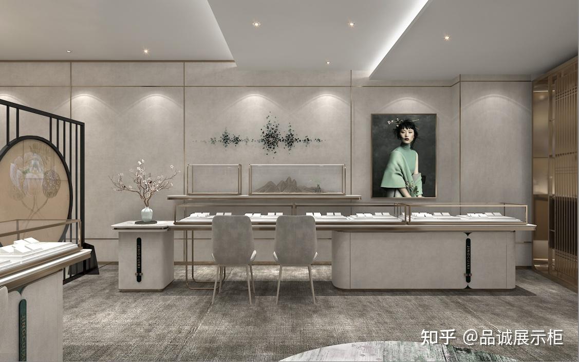 新中式风格珠宝店的特点 - 知乎