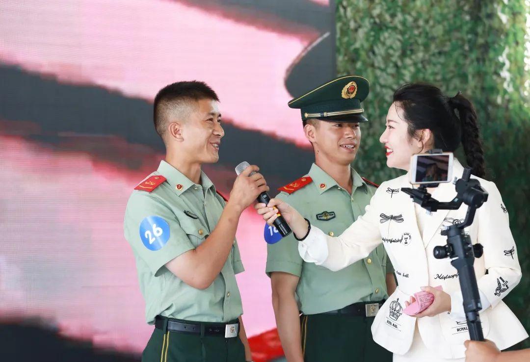 暖心这个武警支队帮战士相亲