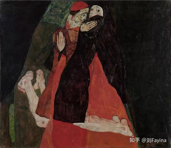 埃贡·席勒，“情色”面具下的灵魂画家 - 知乎