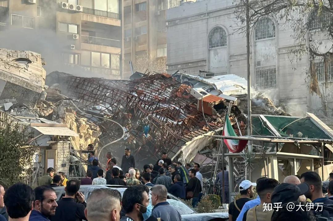 伊朗炸美国大使馆图片