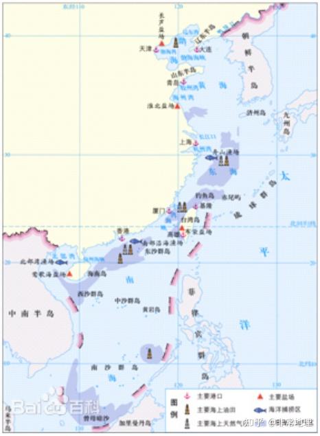 【地理】中国海域 - 知乎