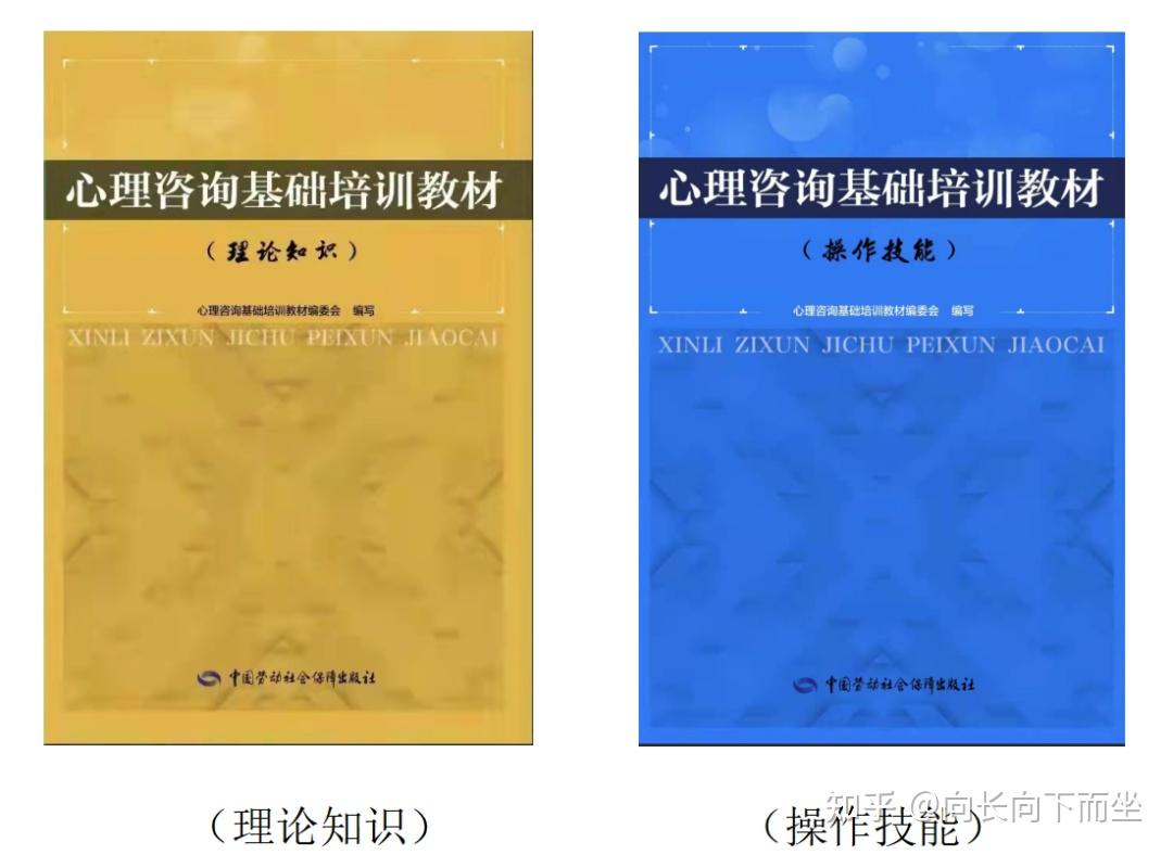 中国心理卫生协会《心理咨询师》和中科院心理所《心理咨询师》,分别从证书样式、官方教材、课程大纲、报考学习成长流程、官方公布的报考条件、认证考核 ...