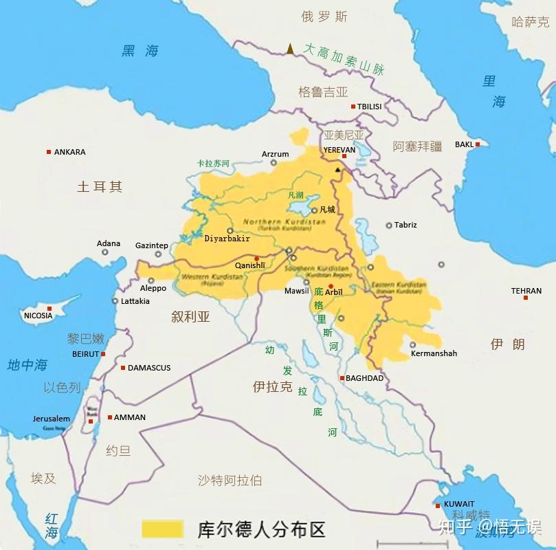 库尔德人分布地图1910年南非联邦历史地图