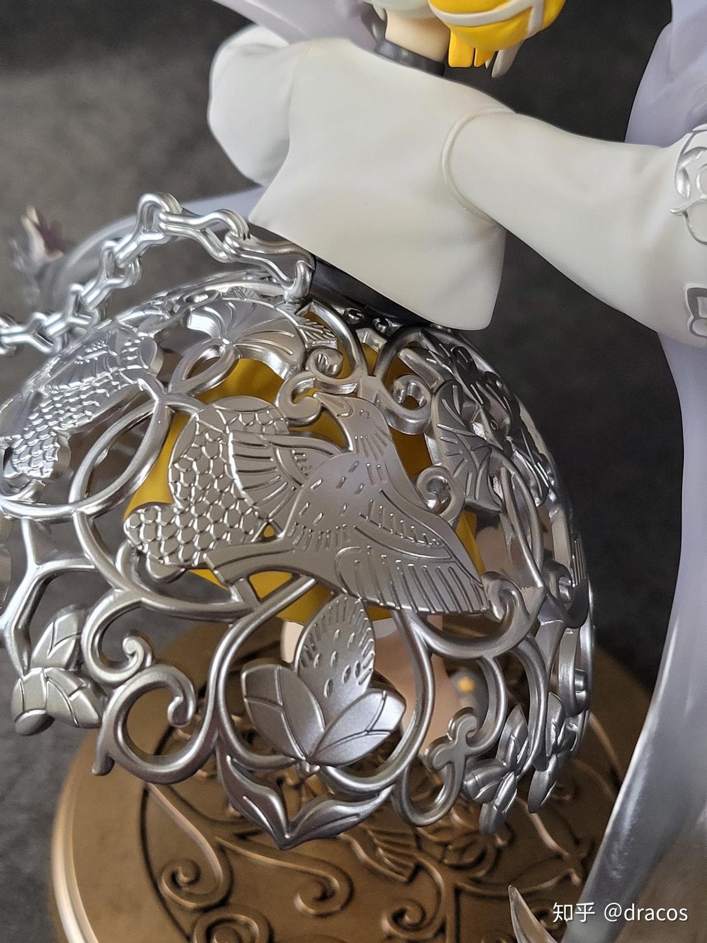 女化物性——葡萄花鸟纹银香囊手办开箱- 知乎