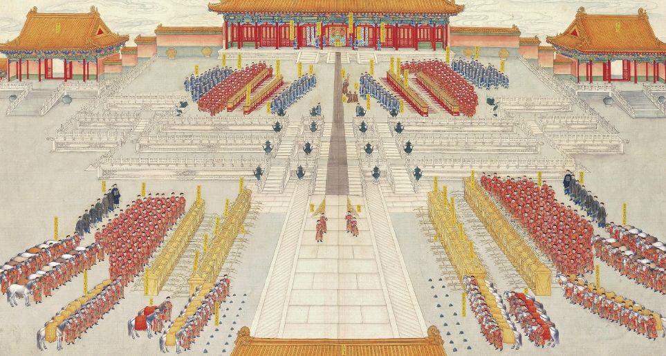 皇帝婚礼光绪大婚典礼全图册故宫珍藏赏析