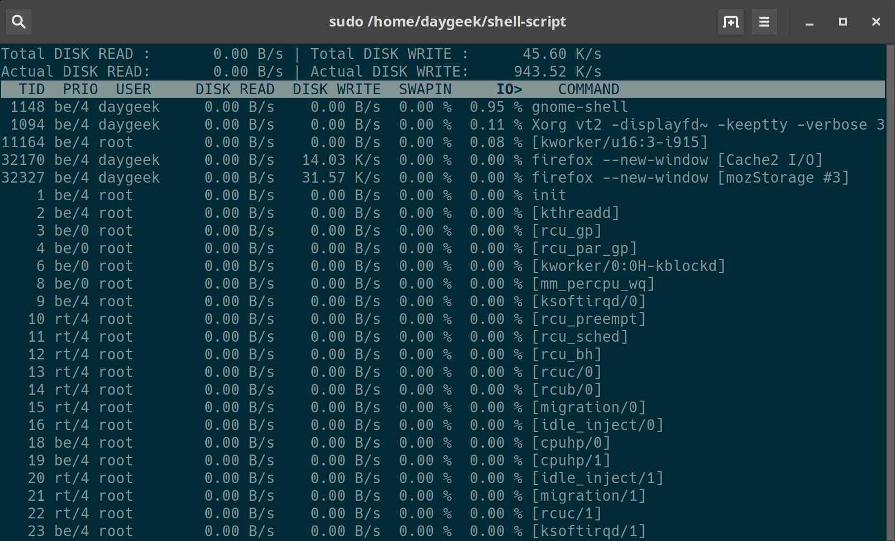 在 Linux 中如何使用 iotop 和 iostat 监控磁盘 I/O 活动？ - 知乎