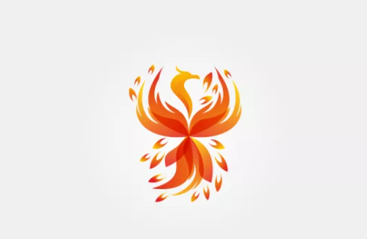 凤凰元素logo设计欣赏弎格创意