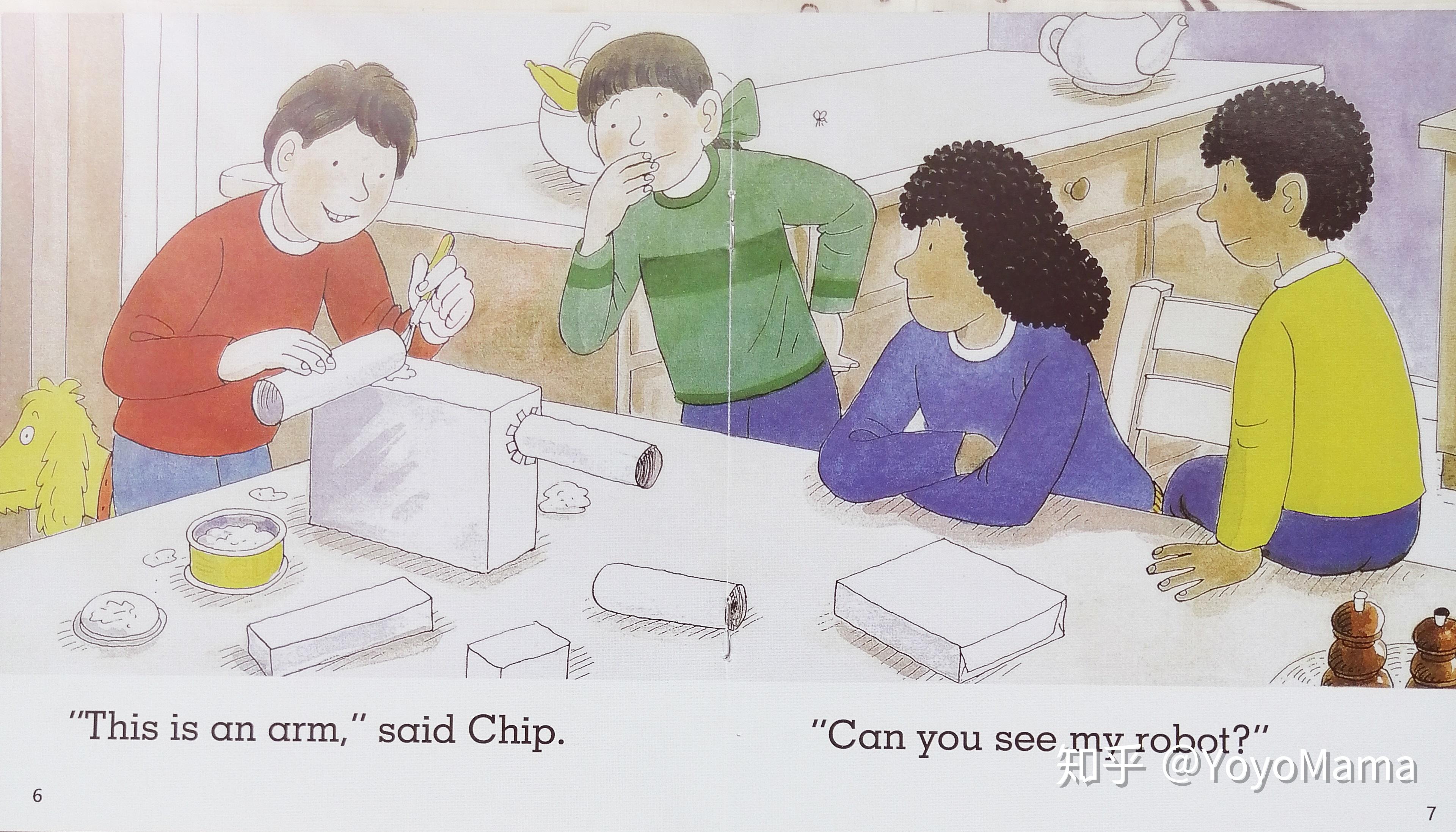 牛津树分级解析与拓展level1chipsrobot