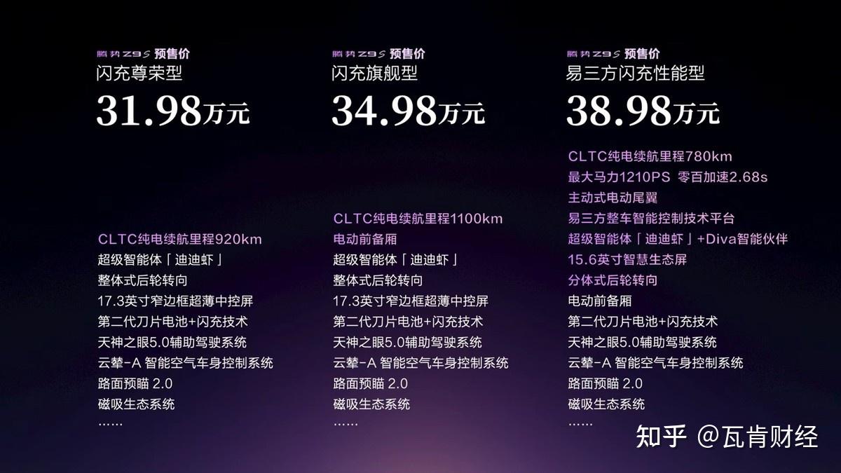 搭载十大全球第一顶尖科技,腾势Z9S正式开启预售