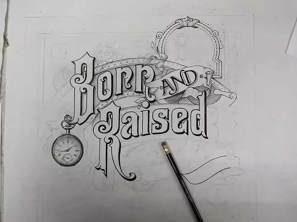 johnmayer眷恋复古手绘招牌bornandraised工艺磨煞人