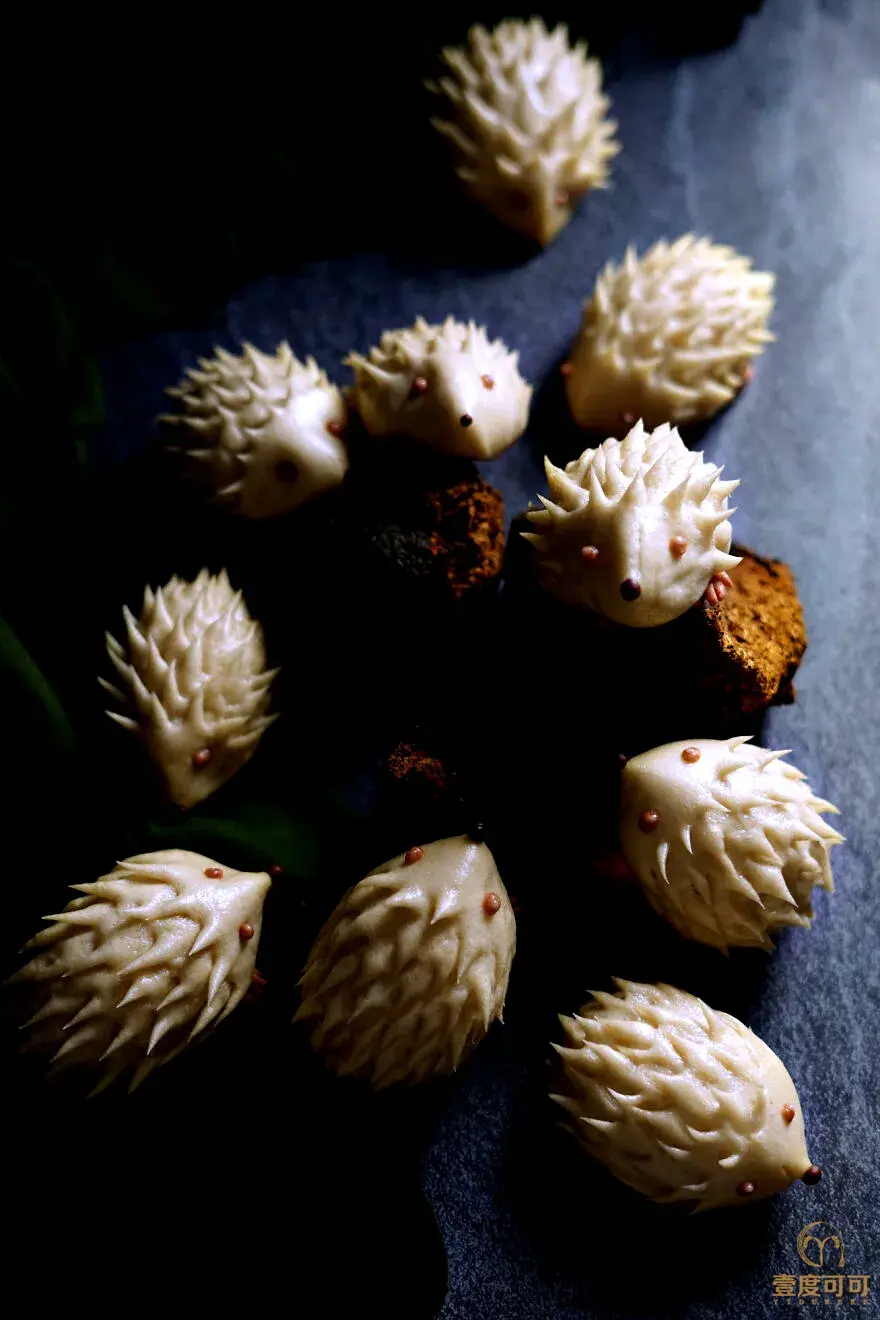 这些可爱的小刺猬实际上是加了chaga的steam头.