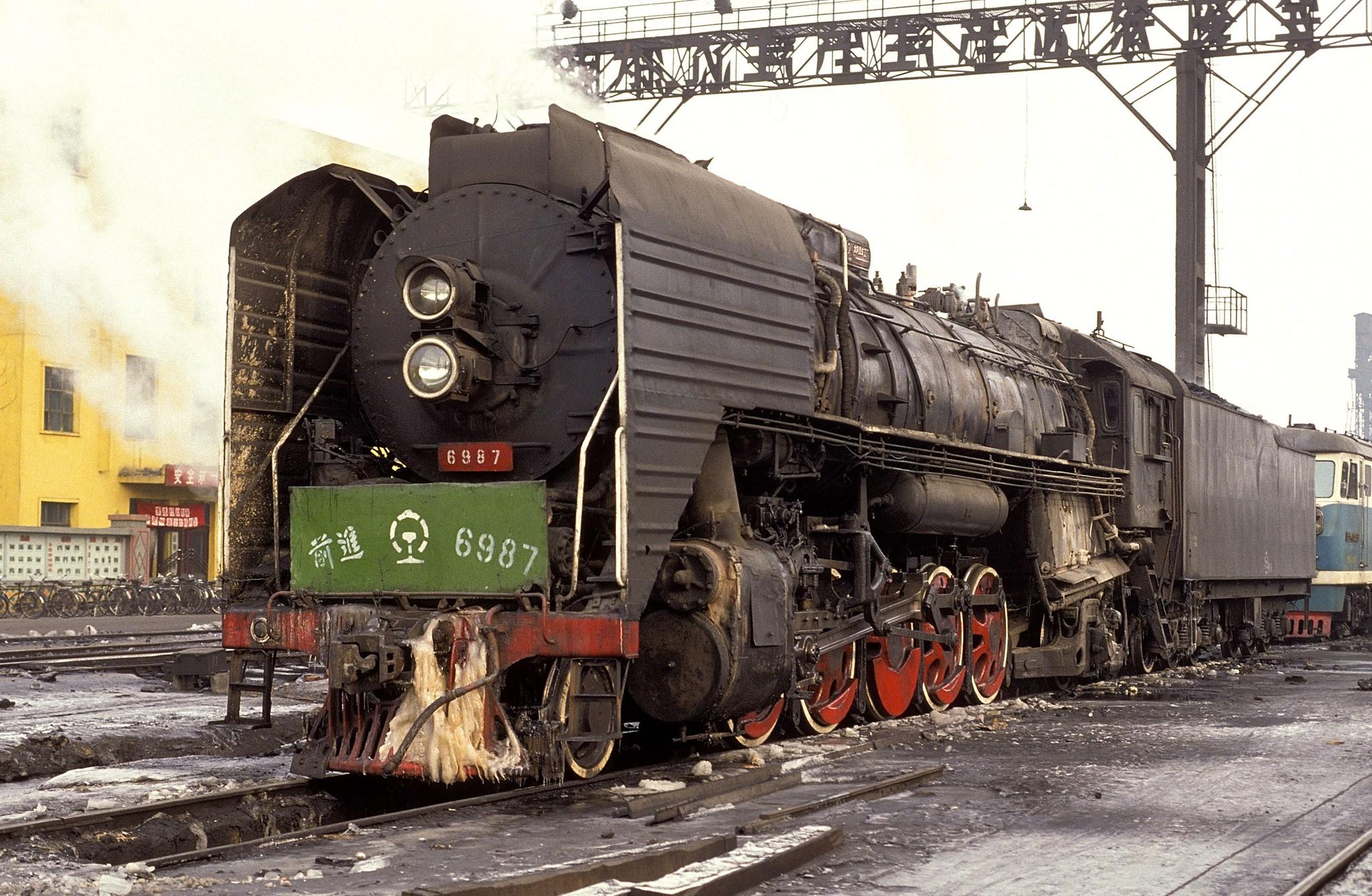 【铁道纪事】小记中国集通铁路出售给美国的三台前进型蒸汽机车 - 知乎