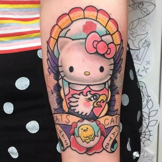 纹身素材——kitty猫 - 知乎