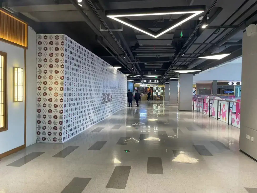 此外,老的店铺也需要更好维护,在工作日的中午,几家商铺处于闭门状态.