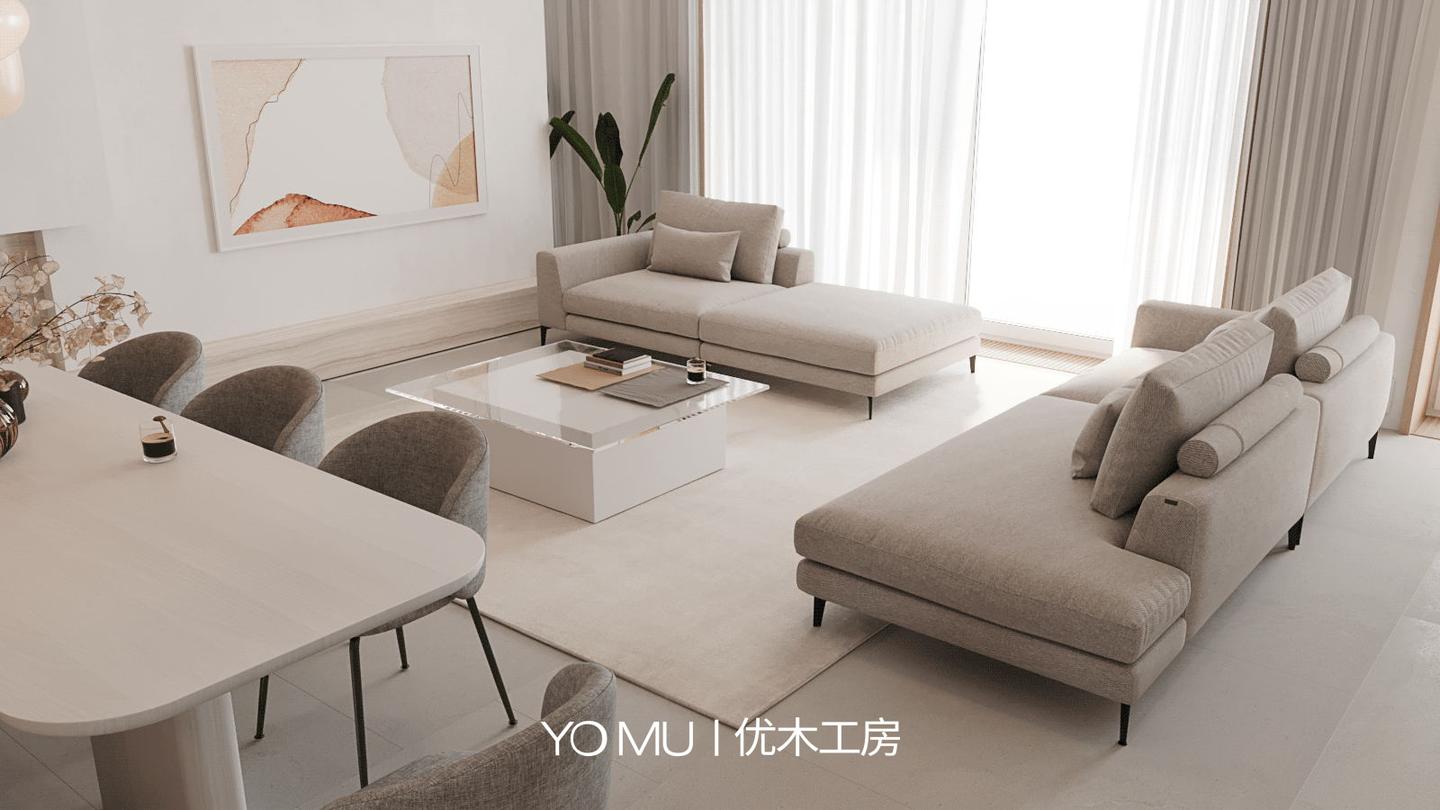 全屋定制|现代简约风，温柔奶油让你一眼沦陷！ - 知乎