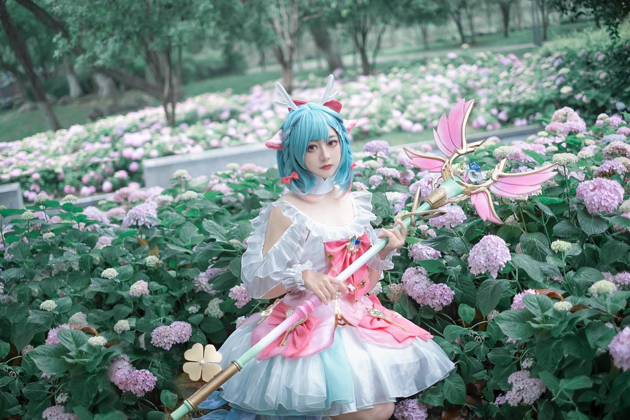 王者荣耀时之祈愿瑶cosplay