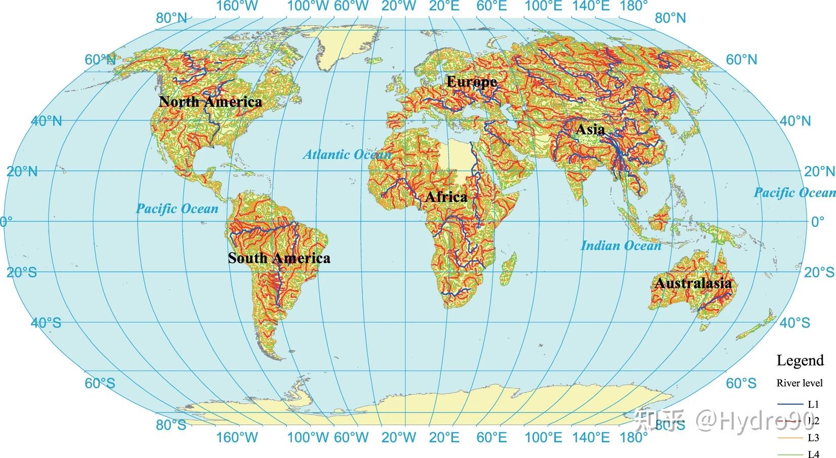 GRNWRZ V2.0（全球河流网络和相应的水资源分区）介绍及下载 知乎