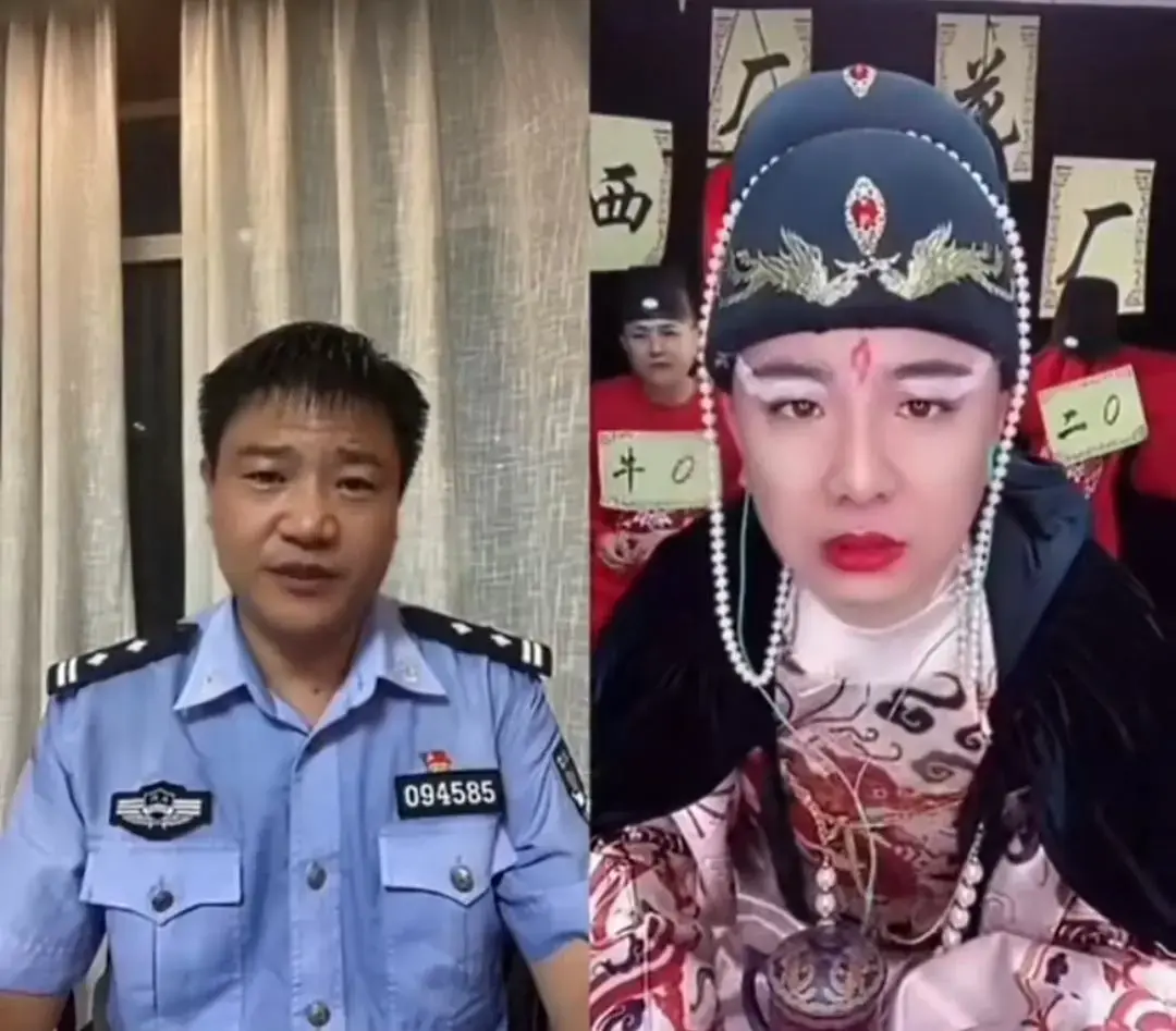 反诈警官在线连麦,主播:哥,我是良民