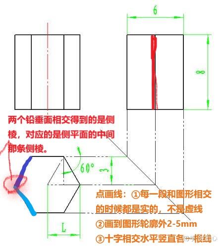 01机械制图cad三棱锥圆球圆锥截交线找点求作补画三视图