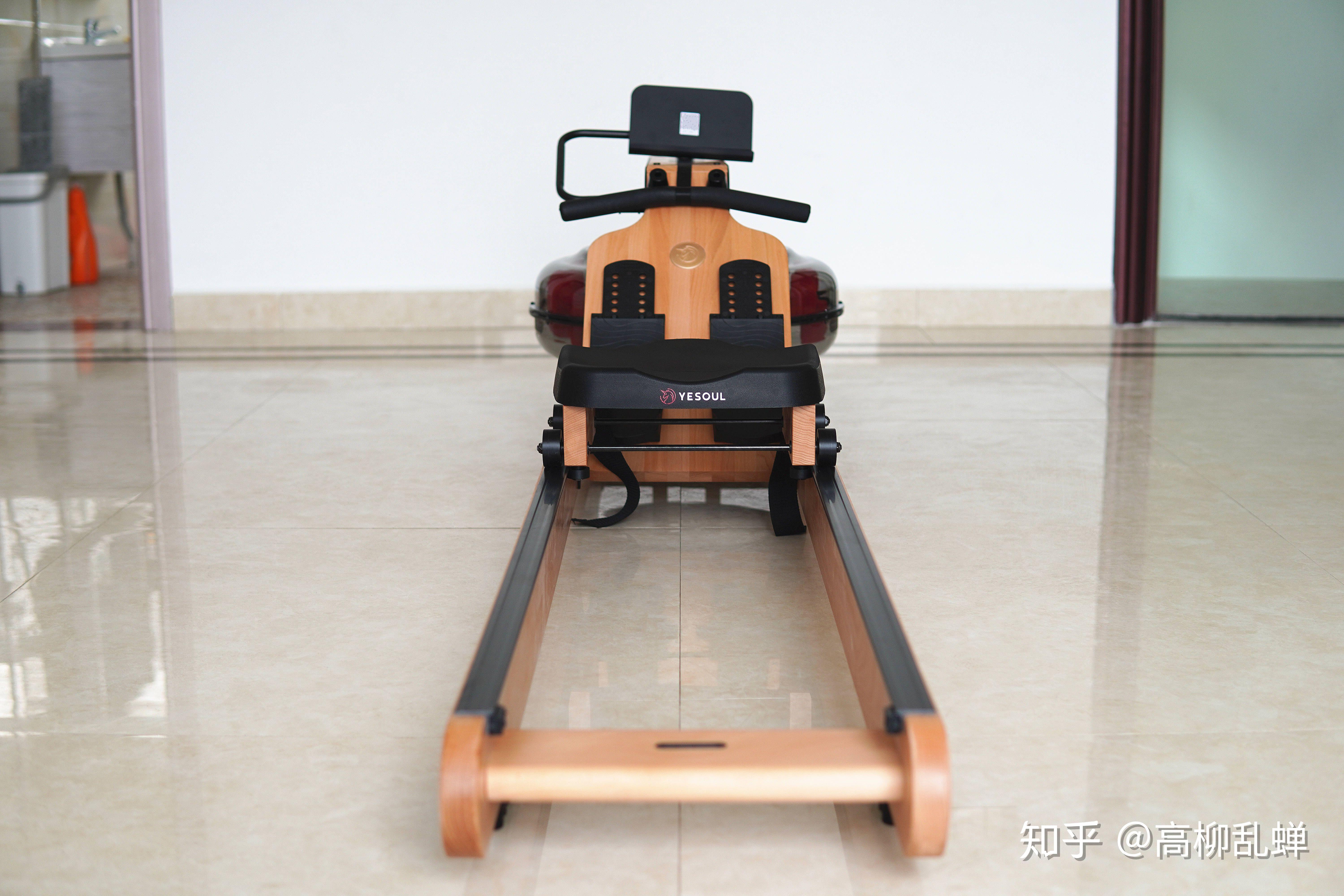 高颜值低噪音让我们荡起双桨来减肥yesoul野小兽水阻划船机r40测评