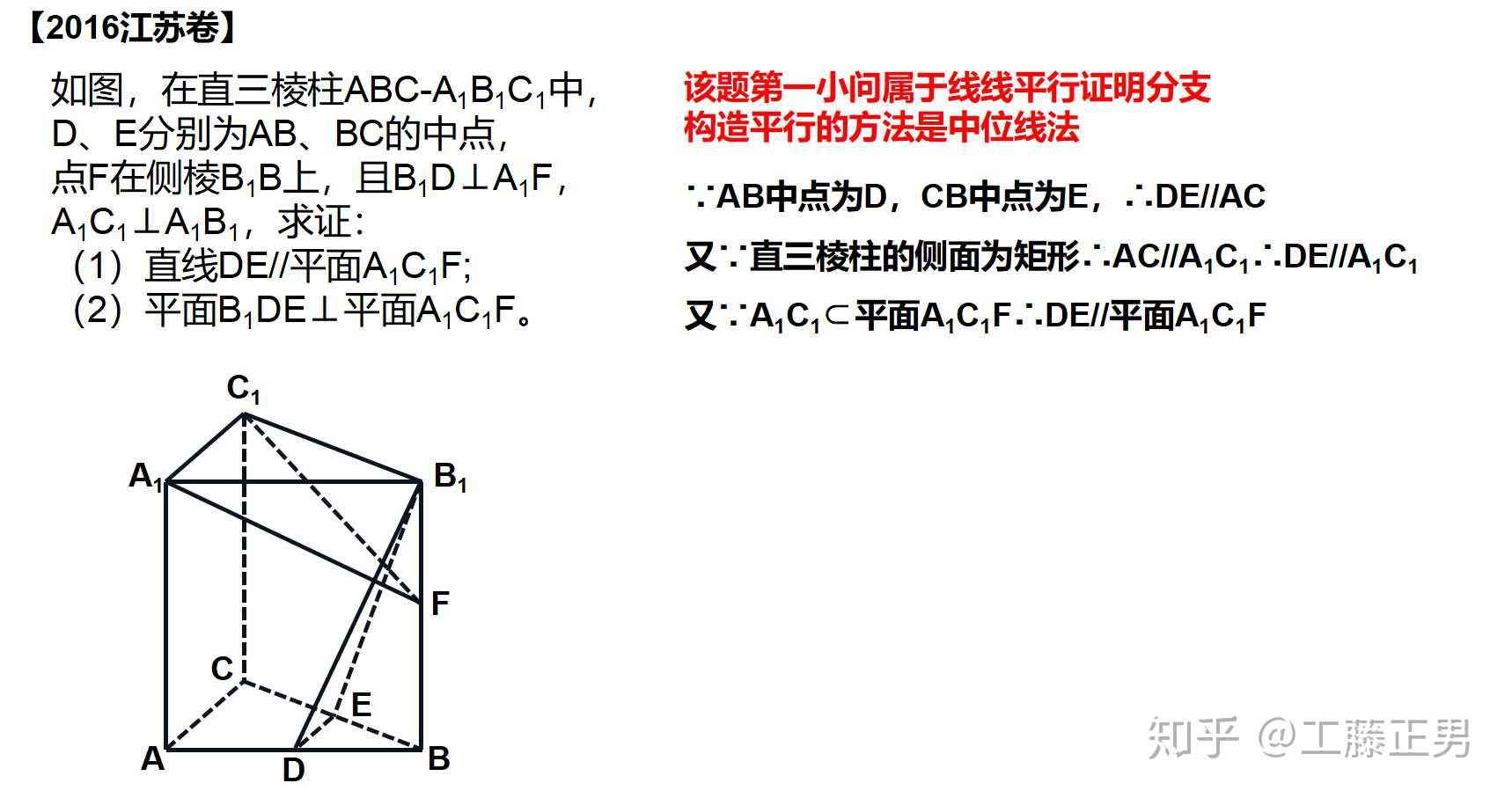 證明線線平行的方法「平面內證明線線平行的方法」