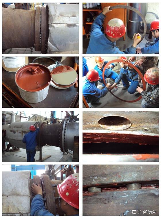 法兰渗漏法兰损伤法兰密封修复案例讲解