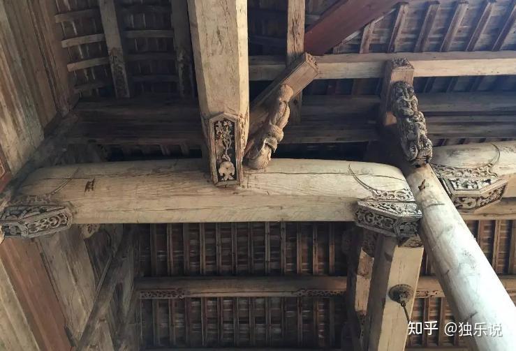 中国古建筑中的知识(二十四):月梁,肩负屋顶的脊梁 - 知乎