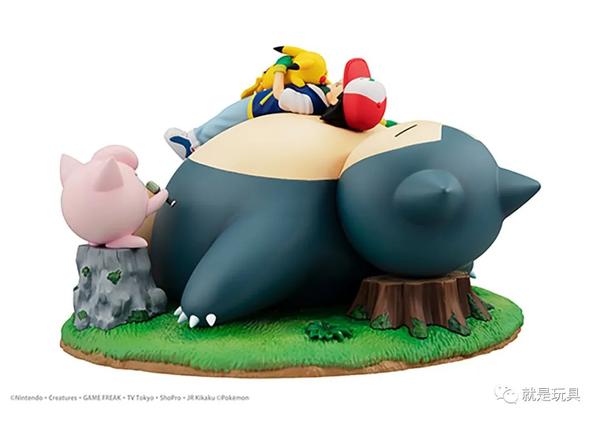 megahouse卡比兽晚安和宝可梦一起愉快地呼呼大睡吧