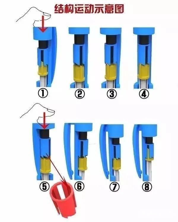 圆珠笔构造图片