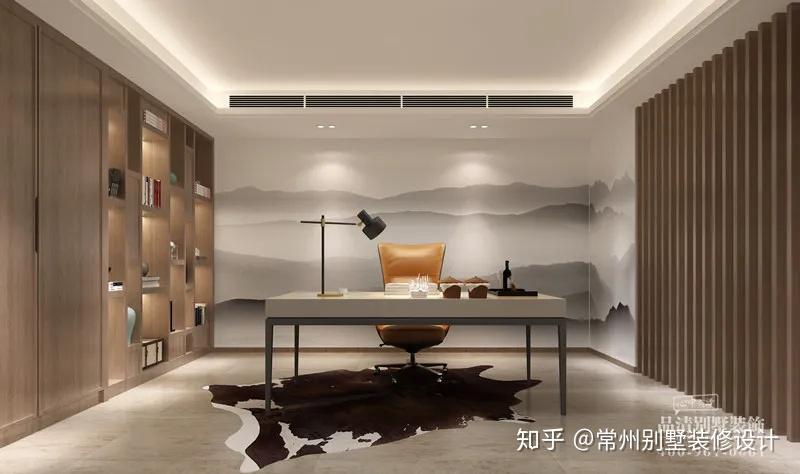 常州别墅装饰|350㎡现代禅意风格案例赏析 - 知乎