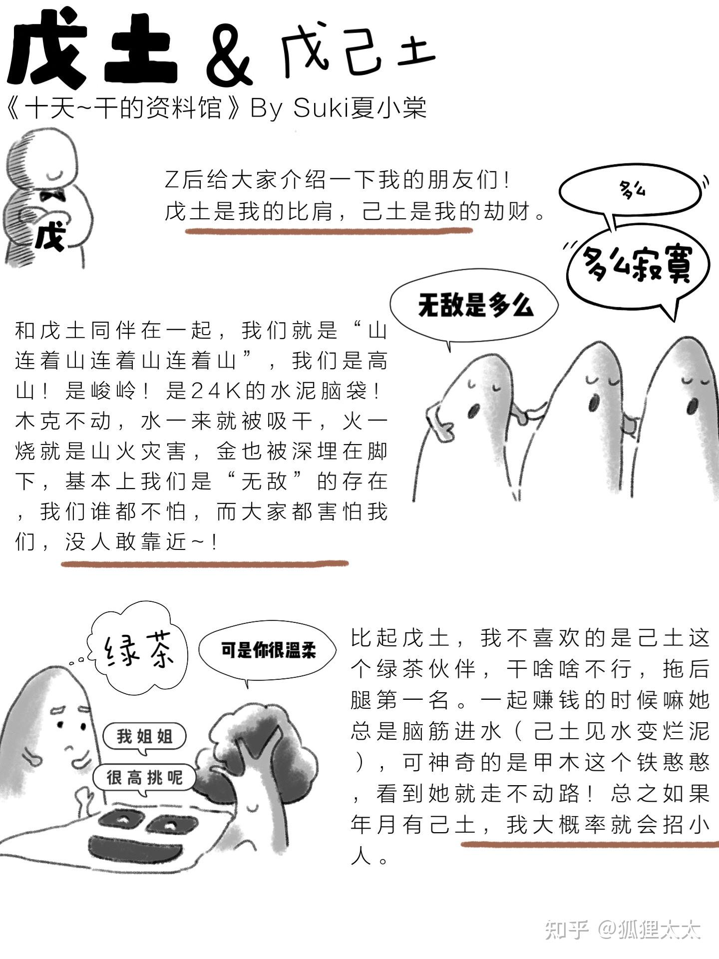 有趣的玄学图鉴|戊土的先天喜忌 - 知乎