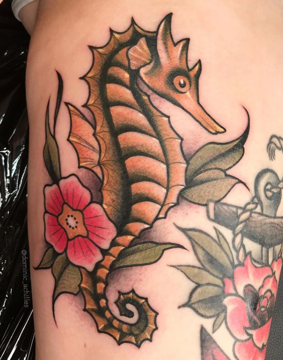 海马纹身丨它们是熟练的生存主义者