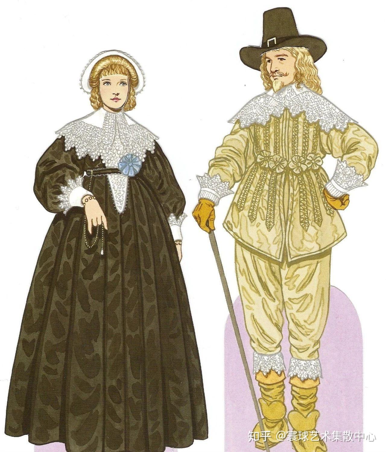 17—18世纪欧洲女士服饰时尚的更迭变化。|更迭|服饰|女士_新浪新闻