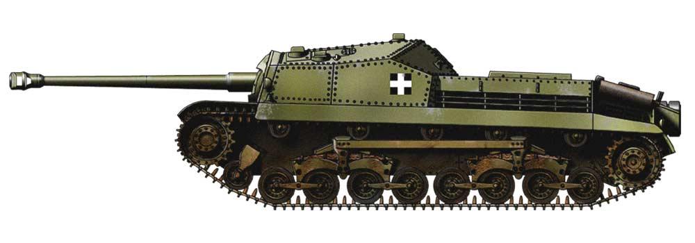 二战匈牙利坦克4zrinyi突击炮