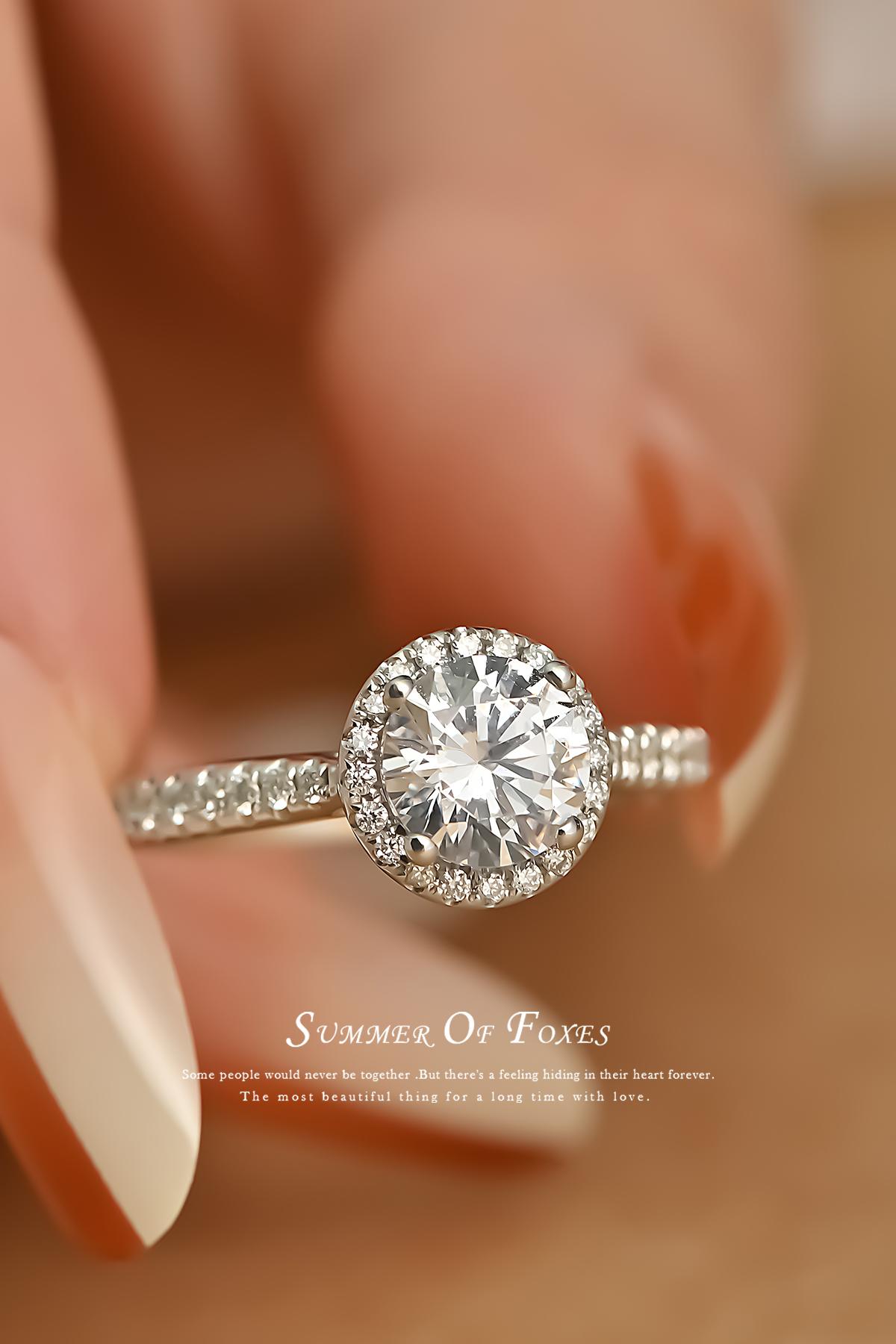 超显钻从来没见过这么大的50分钻戒