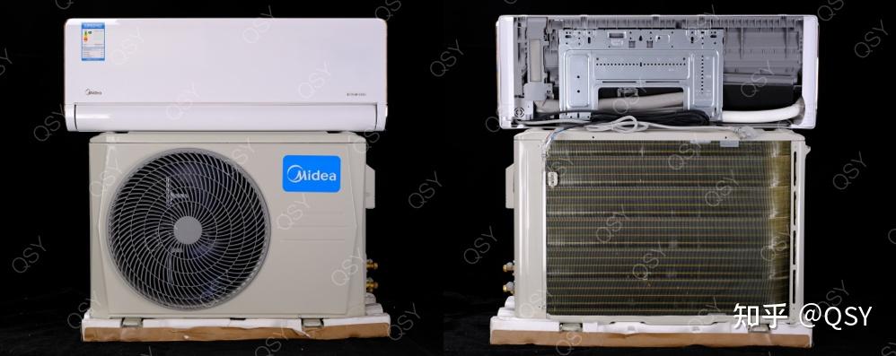 拆空调307丨美的G2-A1N7 全国首款R290制冷剂一级能效空调 - 知乎