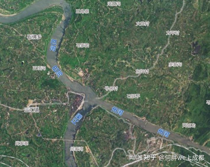 广元市河流分布图图片