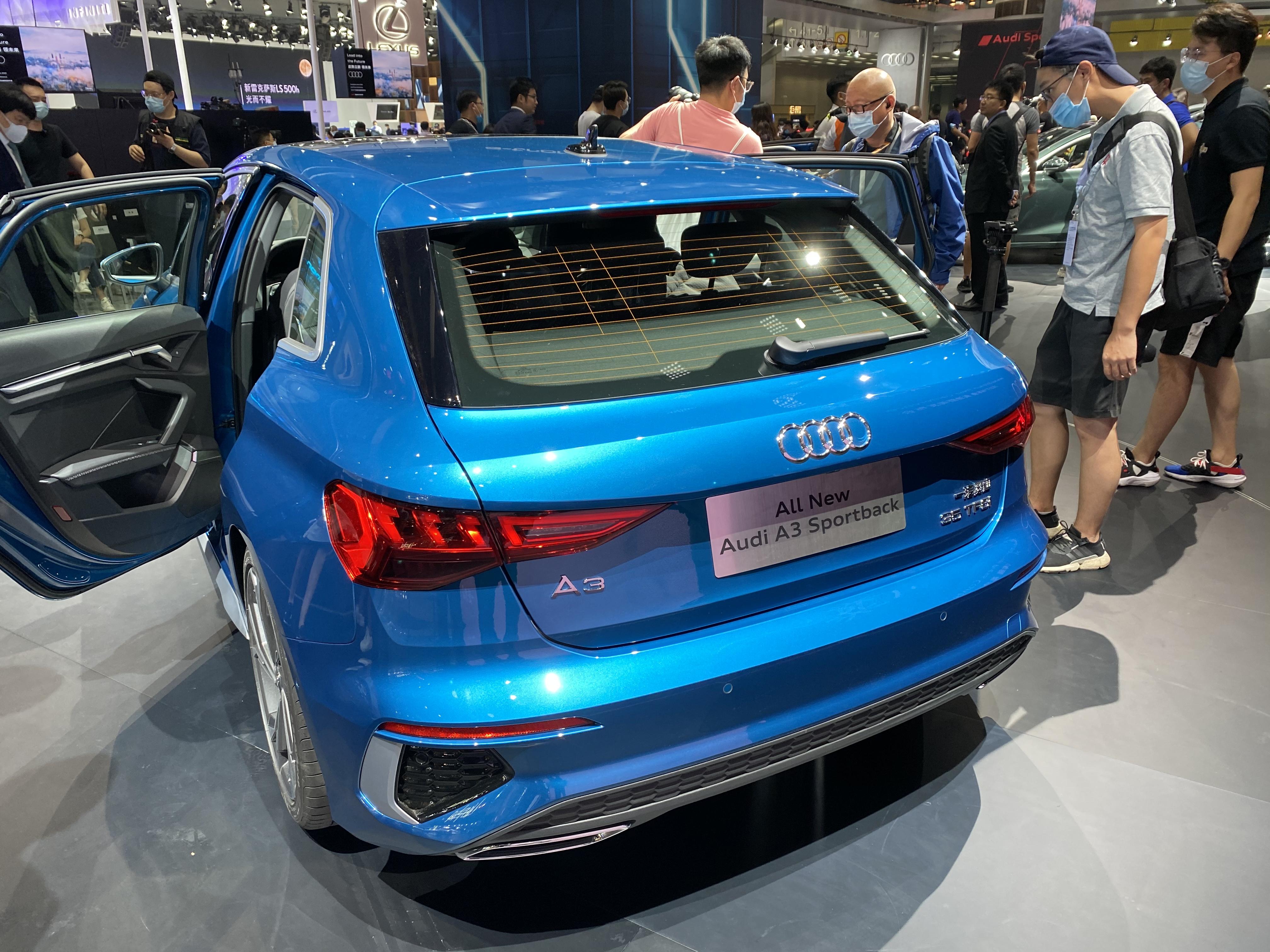 万众期待的全新奥迪a3首发亮相广州车展