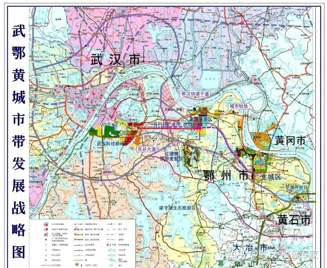 武汉地铁30号线从黄家湖经过光谷中心城南区,向东延伸至鄂州红莲湖