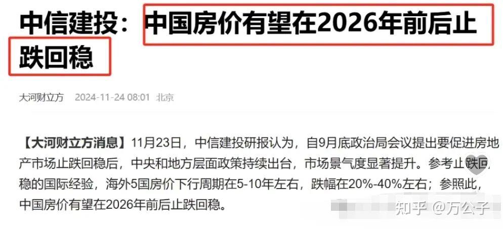 2026房价下跌已成为定局吗